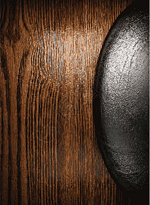金属和木材背景装饰抛光框架木头艺术风格插图反射装饰品图片