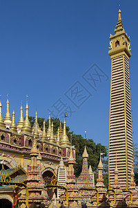 蒙育瓦  缅甸精神地标宗教寺庙文化佛塔建筑学佛教徒旅游旅行图片