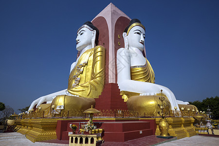 缅甸 缅甸宝塔佛教徒神社地标旅游勃固建筑学宗教旅行雕像图片