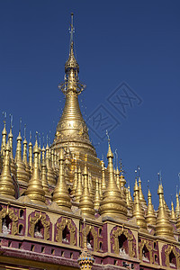 蒙育瓦  缅甸佛塔宗教精神旅行佛教徒建筑学地标寺庙文化旅游图片