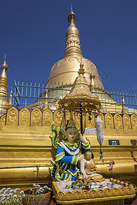 缅甸帕果寺庙地标旅游神社勃固佛教徒偶像旅行上帝图片