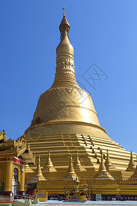 缅甸布尔马佛塔旅游寺庙宗教金子神社观光宝塔旅行精神图片