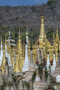 伊登  茵莱湖  缅甸酒店宗教寺庙旅行旅游地标佛塔图片