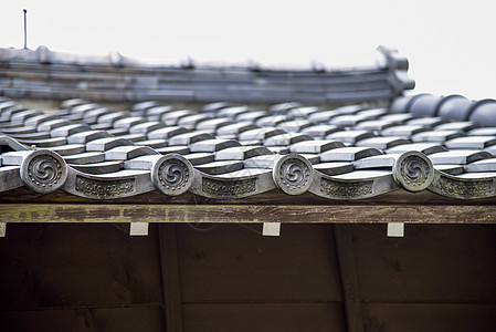 日文风格的屋顶1旅游地标文化宗教神道神社房子佛教徒雕塑寺庙图片