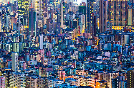 香港市风景居所住宅人口城市鸟瞰图景观住房天际市中心建筑图片