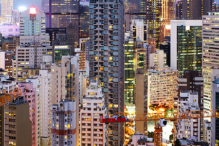 香港市风景市中心民众住房公寓楼居所房屋人口住宅景观公寓图片