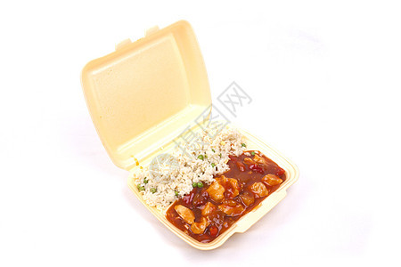甜和酸鸡肉加大米餐厅菜单胡椒萝卜时间营养午餐国际蔬菜美食图片