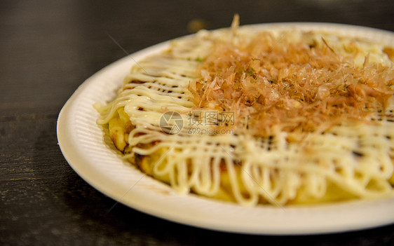 盘子里的Okonomiyaki3图片