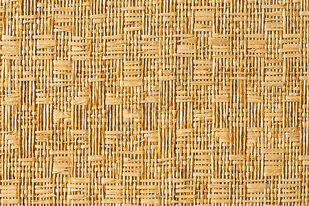 草垫柳条材料宏观线条芦苇竹子篮子木头纤维棕褐色图片