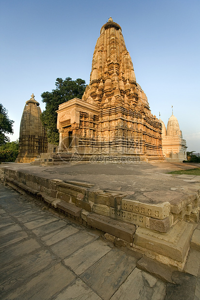 印度中央邦Khajuraho建筑物中央邦宗教建筑学雕刻雕塑寺庙地标旅行纪念碑图片