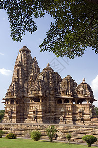 印度中央邦Khajuraho寺庙宗教旅行旅游地标纪念碑雕塑建筑学中央邦雕刻图片