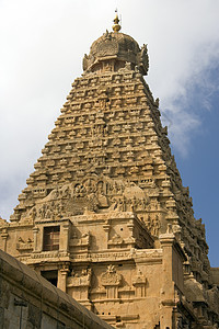 印度教寺庙 - 坦贾武尔 - 印度图片