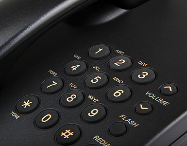 电话听筒全球数字黑色戒指服务讲话按钮扬声器电缆图片