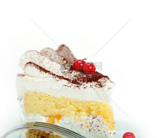奶油和牛排甜点蛋糕切片小吃肋骨糕点可可巧克力鞭打水果生日面包漩涡图片