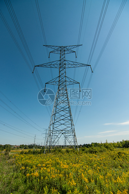 高血压金棉人照片力量电网电线天空活力电气图片