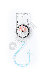 在白背景中显示北偏孤立的罗盘图片