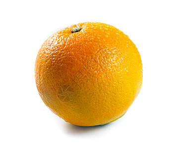 白色背景上孤立的橙色水果橙子图片