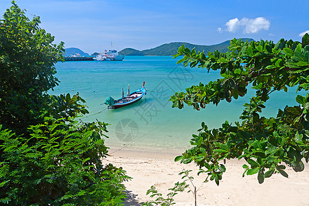 近岸船只照片海景运输天空岩石海岸线自然旅行木材图片