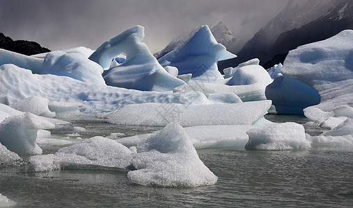 智利国家公园冰川拉戈灰色旅游荒野旅行海冰图片