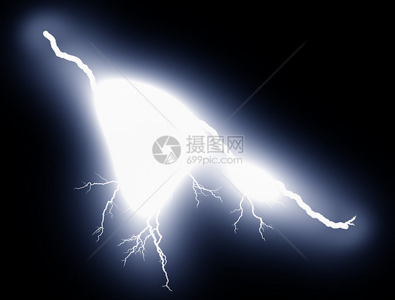 夜间闪电灯震惊雷雨闪光电气霹雳天气暴雨耀斑活力力量图片