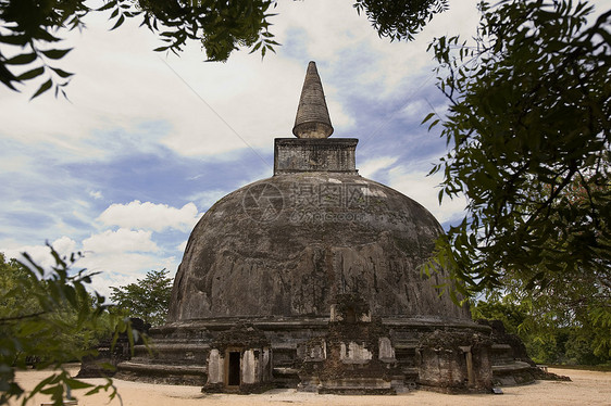 斯里兰卡三角旅游佛教徒寺庙佛塔旅行宗教地标文化图片