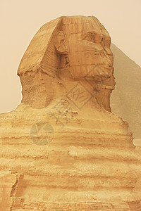 沙暴中的斯芬克斯 埃及开罗图片