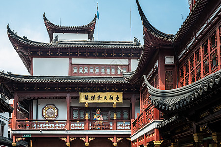 方邦钟路老城的茶屋 中国上海图片