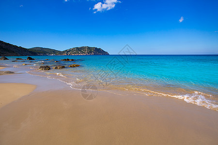 海滩 圣尤拉利亚胰岛油菜花旅行天空海岸海景景点运河天堂蓝色图片