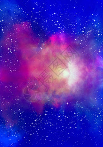 宇宙宇航员在空间和星云的星域天文学场地勘探灰尘星际星座星系渲染活力纺纱背景