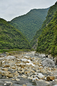 Taroko国家公园森林山沟小径地标溪流风光峡谷洞穴登山公园图片