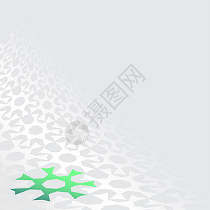 矢量抽象背景艺术坡度绿色数字马赛克正方形插图灰色背景图片