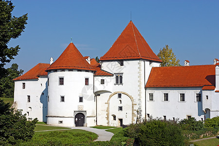 瓦拉兹丁城堡住宅历史性建筑旅游建筑学游客防御博物馆图片