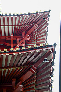 新加坡佛陀牙寺 新加坡旅行遗产建筑学天空地标旅游艺术宗教文化蓝色图片