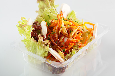 白色背景的清夏沙拉绿色胸部菜单美食小吃厨房食物饮食营养洋葱图片