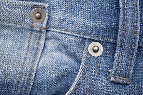 Denim 细节材料织物棉布纺织品口袋衣服牛仔布蓝色裤子图片