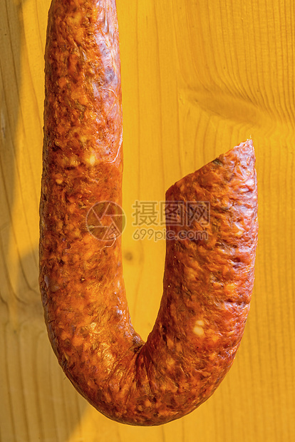 Chorizo 西班牙香肠食物红色美食小吃猪肉熏制图片