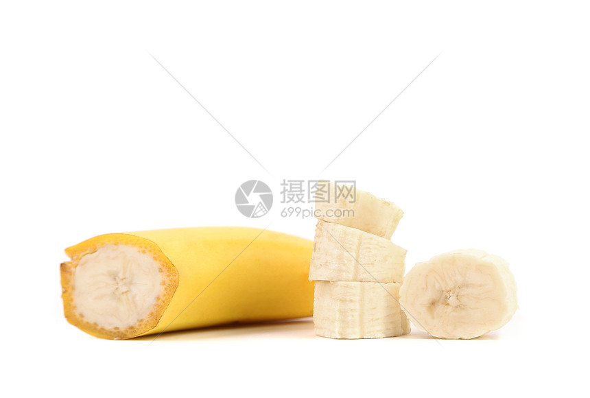 切成熟的香蕉和切片高清图片下载-正版图片321807683-摄图网
