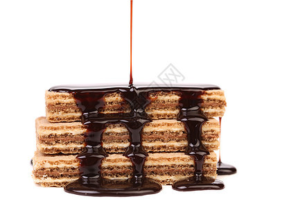 巧克力的木桩饼线条溪流奶油包子早餐蛋糕饼干瓦楞坚果榛子图片