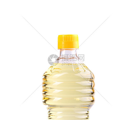 白上孤立的顶油瓶白色塑料饮食向日葵烹饪养分燃料玻璃液体食物图片