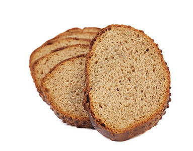 白底的面包碎片水平小吃棕色摄影产品白色阴影食物小麦图片