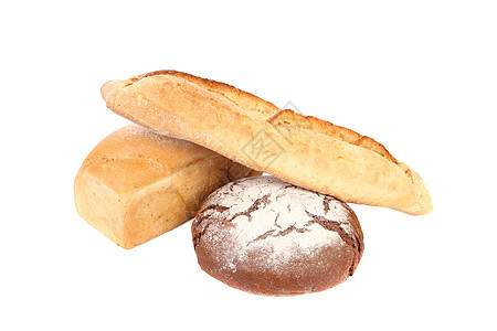 黑面包和白面包饮食包皮时间营养褐色小麦食物混合生物面粉图片