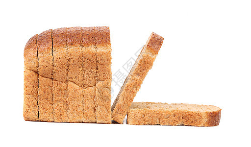 切片面包的一半图片