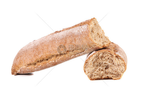 断裂的长面包图片