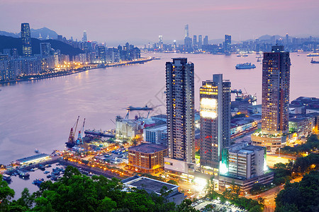 香港城码头旅游假期市中心景观城市场景建筑天空顶峰图片