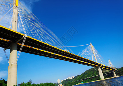 香港廷九桥运输爬坡天际海洋地标通道图片