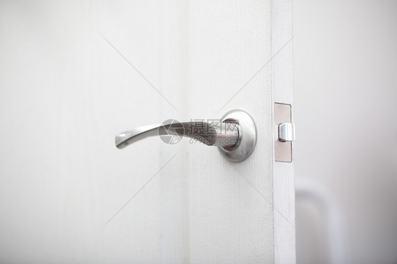 扇门入口闩锁出口金属房间家具灰色安全水平办公室图片