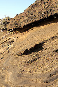 古代火山岩黑色红色国家石头山脉火山岩石沙漠矿渣公园图片