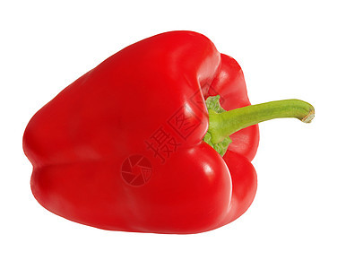 孤立的红胡椒红色食物白色饮食辣椒蔬菜美食图片