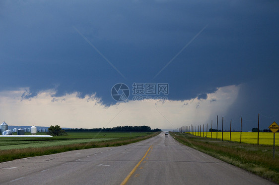 平原风暴云草原天空风景天气雷雨戏剧性危险图片