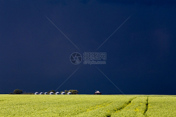 平原风暴云雷雨天空风景天气草原戏剧性危险图片